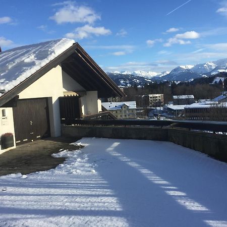 Exklusiver Souterrain - Zentral, Ruhig Mit Grosser Terrasse, Bergblick Und Privaten Sauna Zzgl Immenstadt im Allgaeu Exterior photo